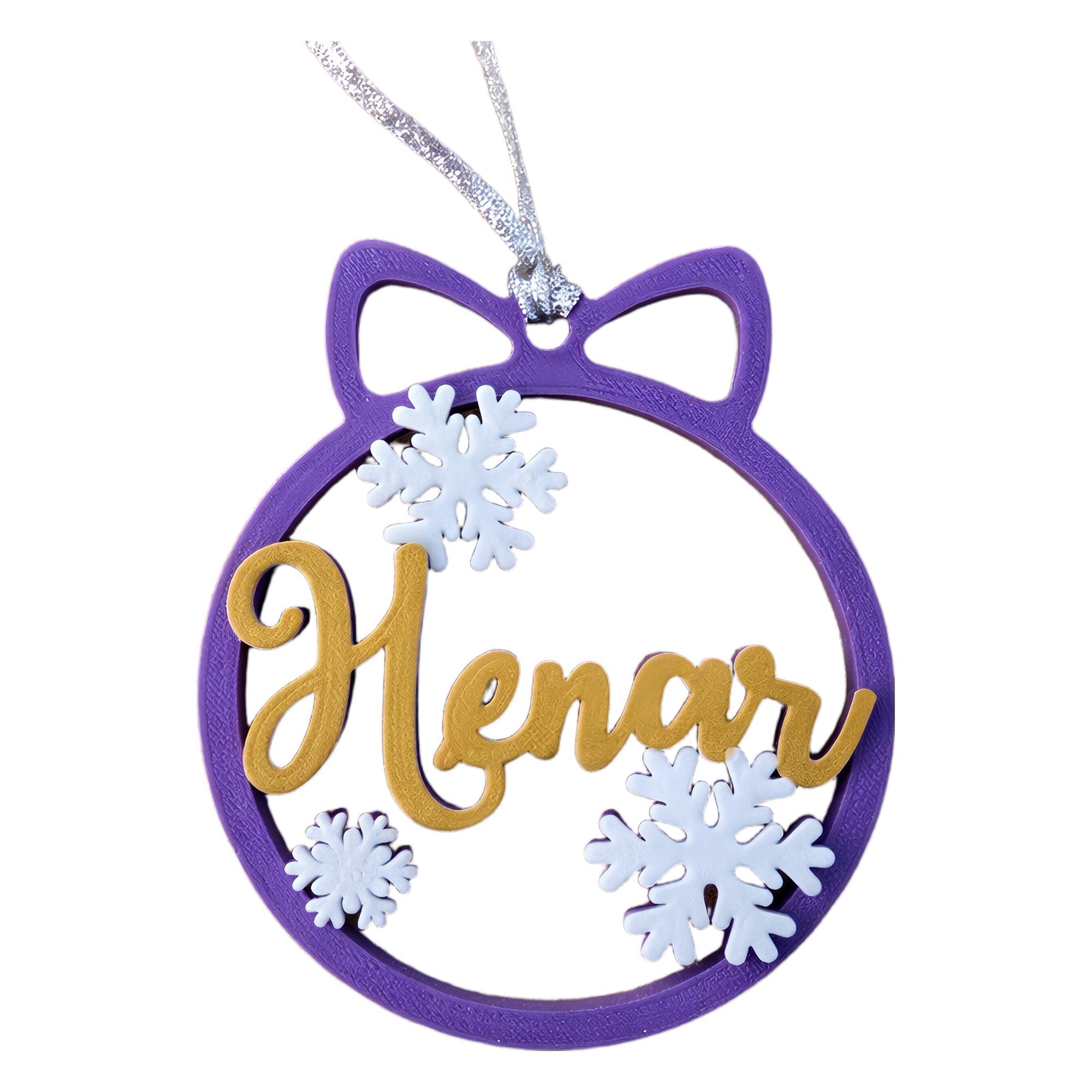 Bola de navidad personalizada